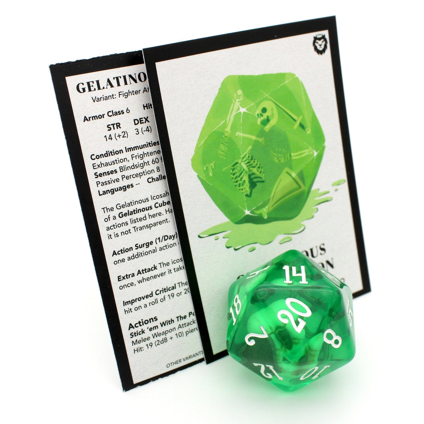 Gelatinous Icosahedron